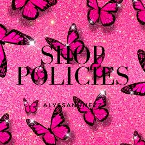 SHOP POLICIES:))